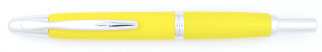 2003 Pilot Vanishing Point Fountain Pen - Mandarin Yellow