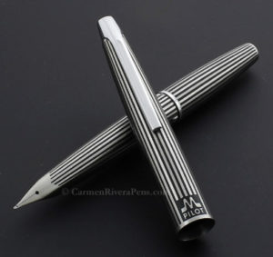 pilot-murex-myu-black-stripe-stainless-steel-fountain-pen-medium-nib-2 ...